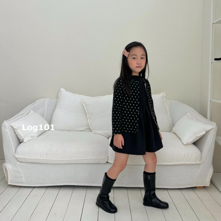 Log101 - Korean Children Fashion - #childofig - Dot Cardigan - 6