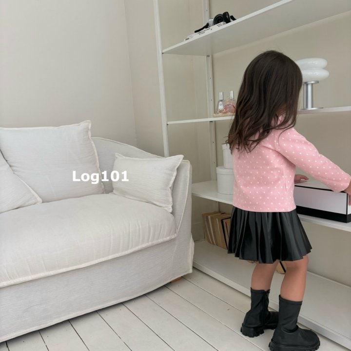 Log101 - Korean Children Fashion - #childrensboutique - Madeline Leather Skirt - 8