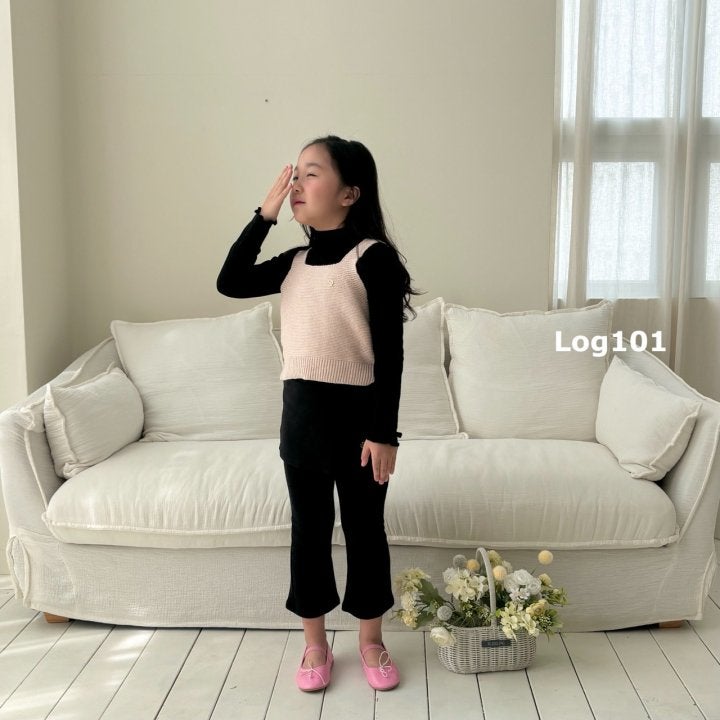 Log101 - Korean Children Fashion - #childrensboutique - Lina Wrap Bootscut Pants - 6