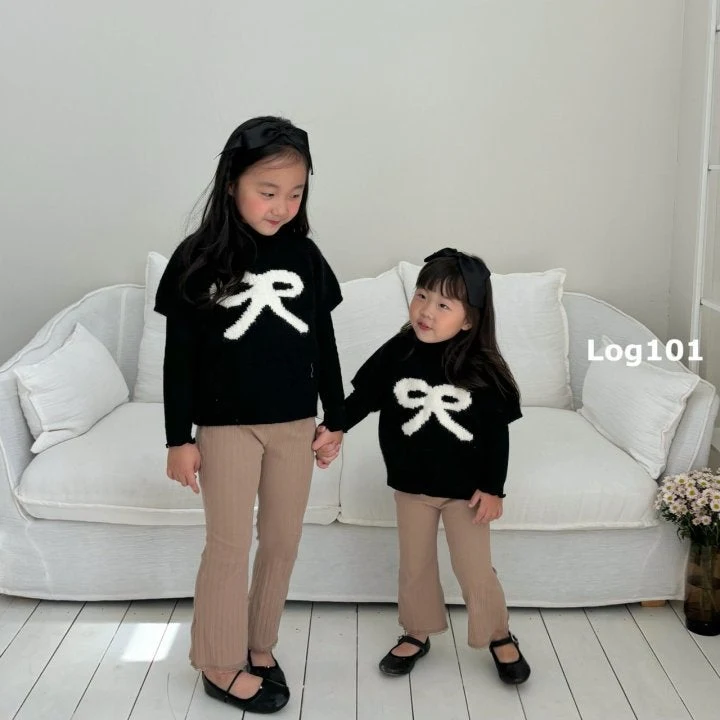 Log101 - Korean Children Fashion - #childofig - Lahel Bootscut Pants - 4