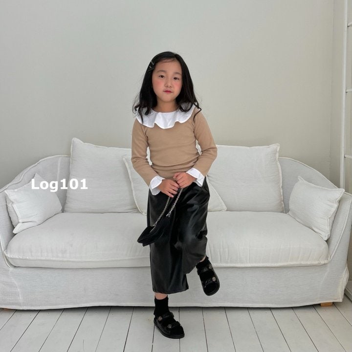 Log101 - Korean Children Fashion - #childrensboutique - Burmuda Leather Pants - 3