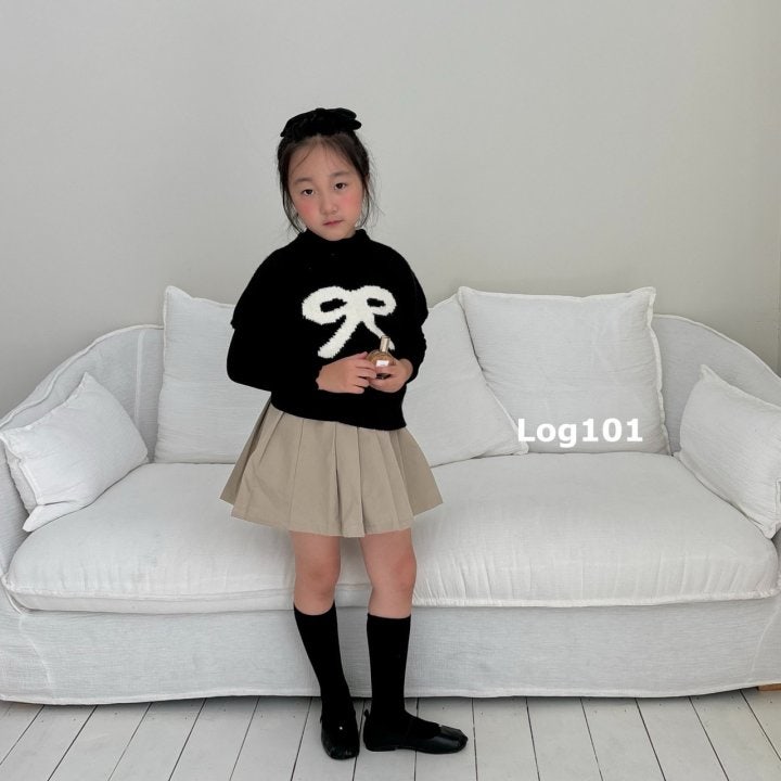 Log101 - Korean Children Fashion - #childofig - Jude Ribbo Knit Pullover - 4