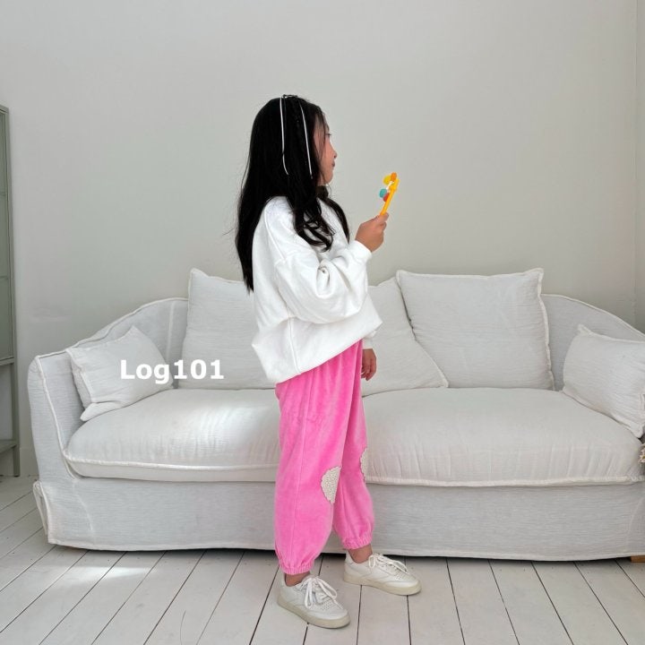 Log101 - Korean Children Fashion - #childrensboutique - Heart Jogger Pants - 2