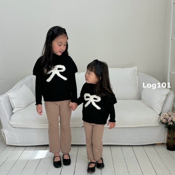 Log101 - Korean Children Fashion - #designkidswear - Lahel Bootscut Pants - 5