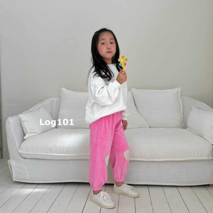 Log101 - Korean Children Fashion - #designkidswear - Heart Jogger Pants - 3