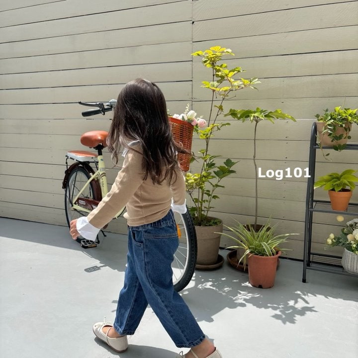 Log101 - Korean Children Fashion - #designkidswear - Acro Denim Pants - 12