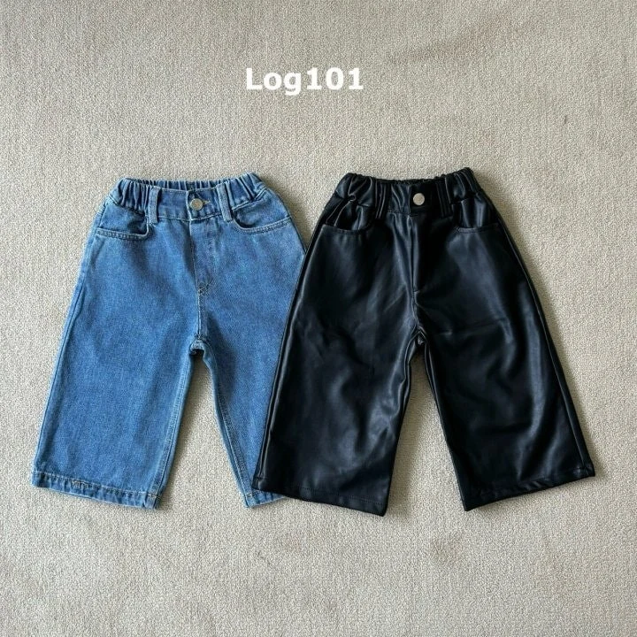 Log101 - Korean Children Fashion - #discoveringself - Burmuda Denim Pants