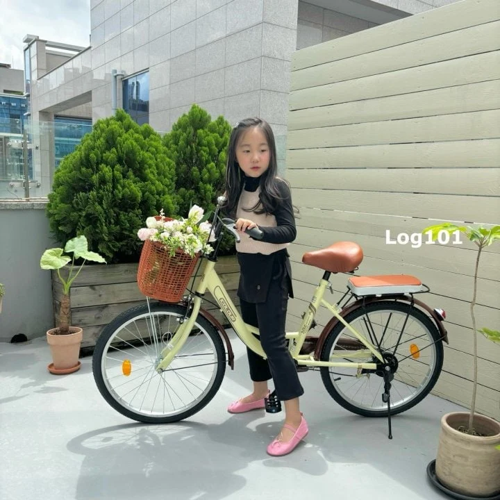 Log101 - Korean Children Fashion - #fashionkids - Lina Wrap Bootscut Pants - 9