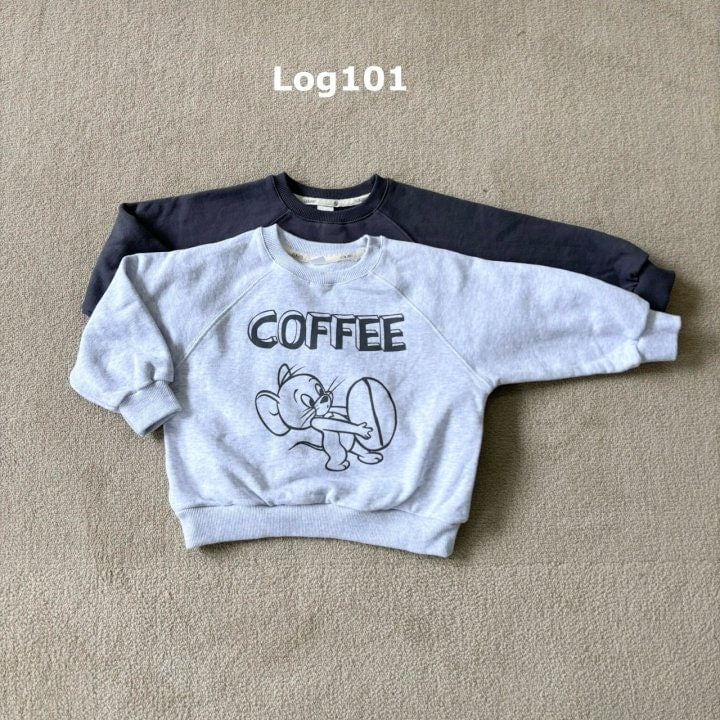 Log101 - Korean Children Fashion - #fashionkids - Coffee Jerry Sweatshirts