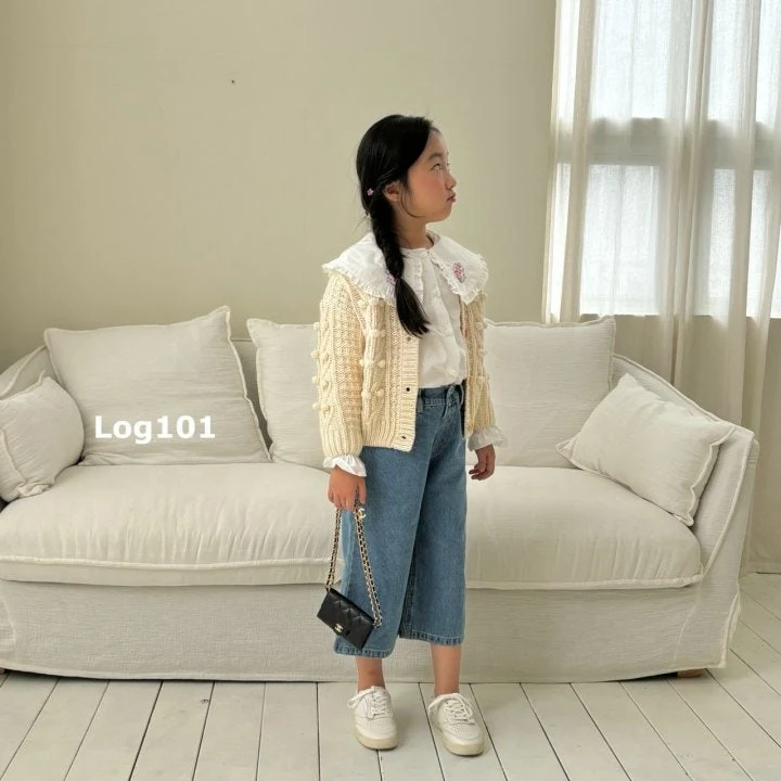 Log101 - Korean Children Fashion - #fashionkids - Burmuda Denim Pants - 2