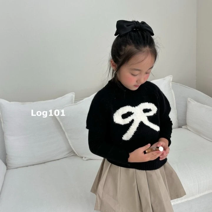 Log101 - Korean Children Fashion - #kidsshorts - Jude Ribbo Knit Pullover - 8