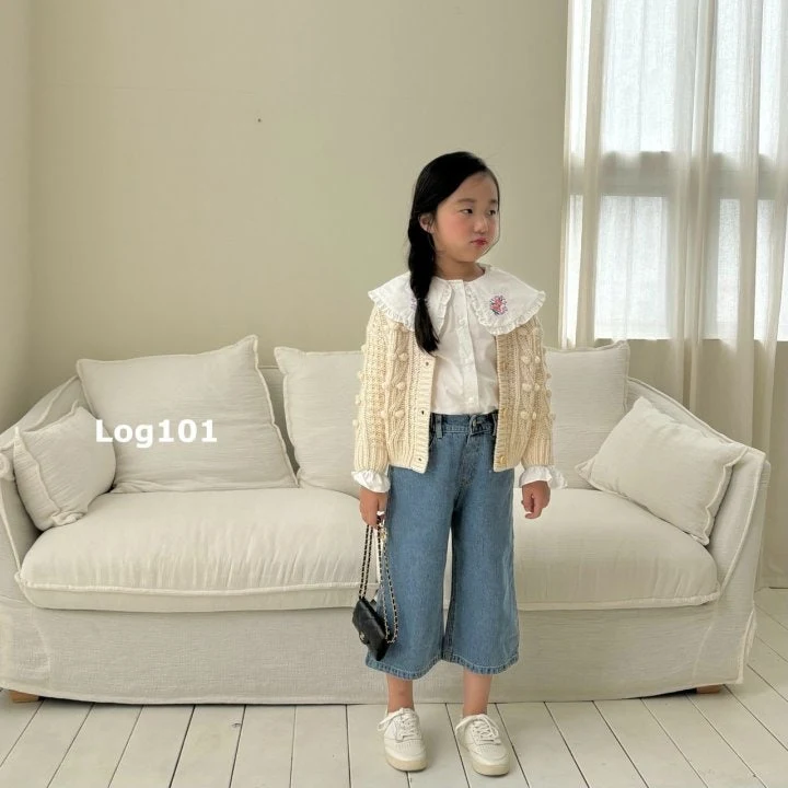 Log101 - Korean Children Fashion - #kidsshorts - Burmuda Denim Pants - 3