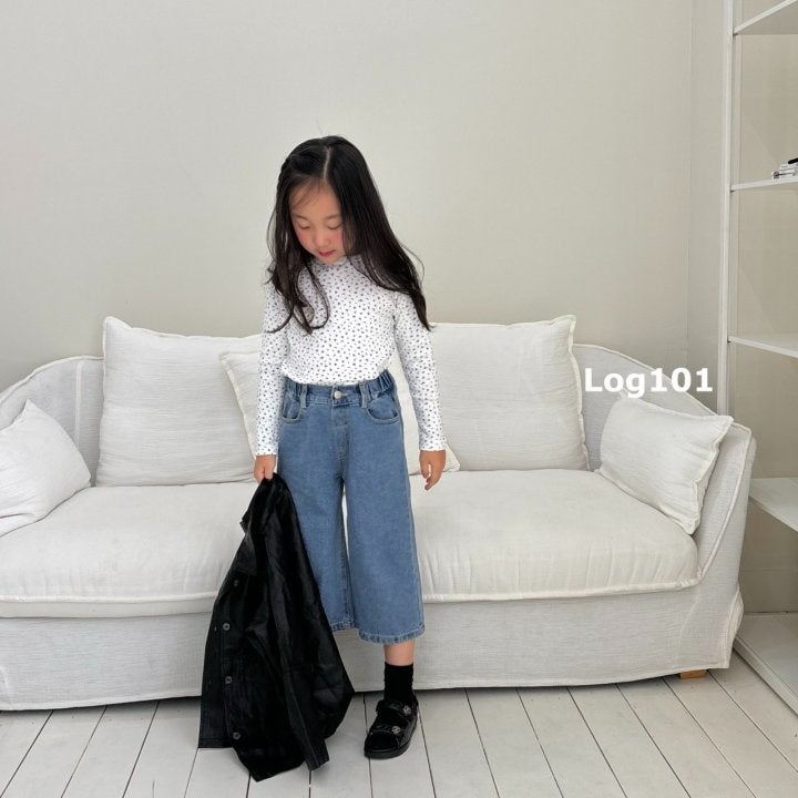 Log101 - Korean Children Fashion - #kidsshorts - Benny Flower Tee - 2