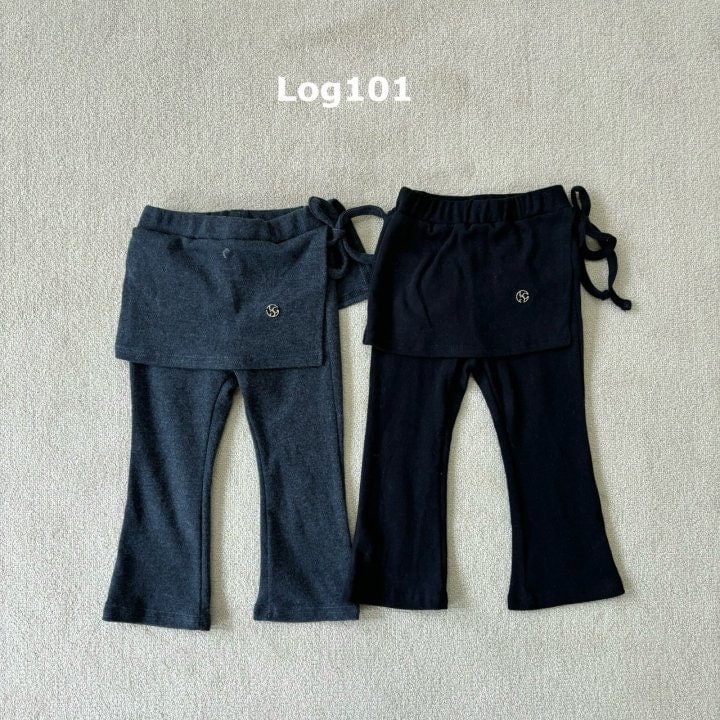 Log101 - Korean Children Fashion - #kidsstore - Lina Wrap Bootscut Pants - 11