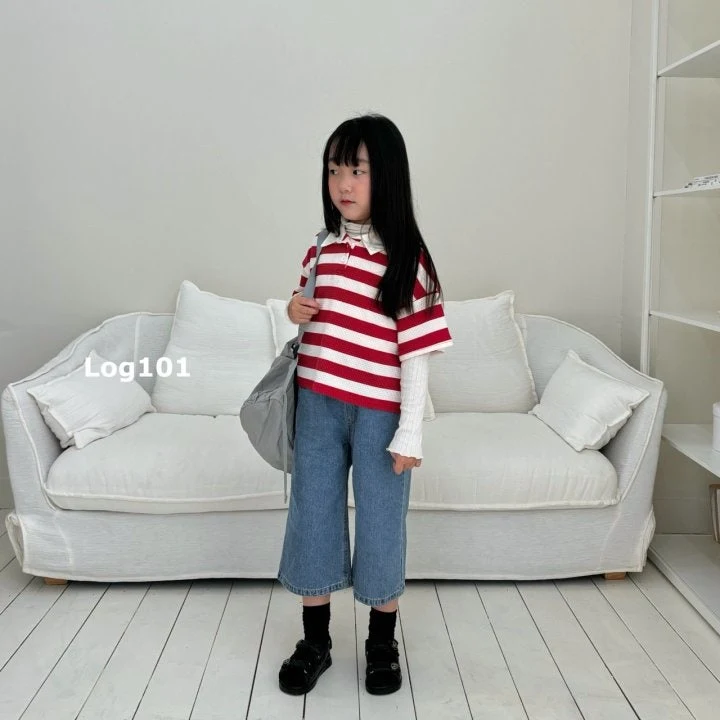 Log101 - Korean Children Fashion - #kidsstore - Popo Waffle Tee - 7