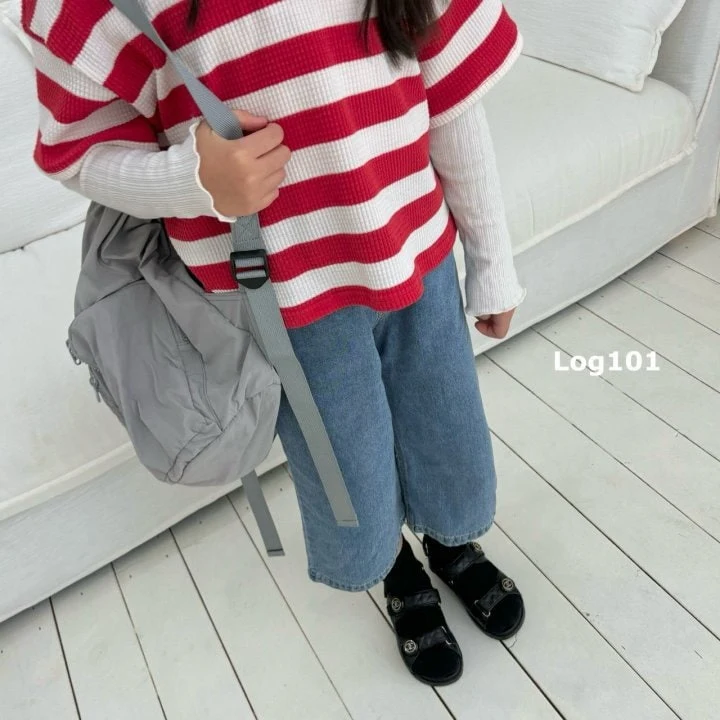 Log101 - Korean Children Fashion - #kidzfashiontrend - Popo Waffle Tee - 8