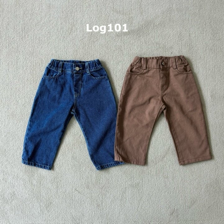 Log101 - Korean Children Fashion - #kidzfashiontrend - Acro Denim Pants