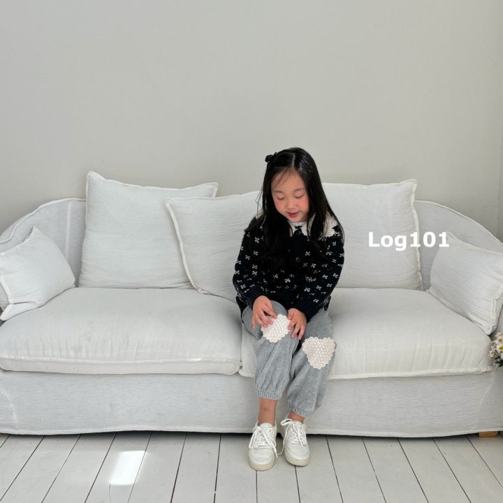 Log101 - Korean Children Fashion - #littlefashionista - Heart Jogger Pants - 10