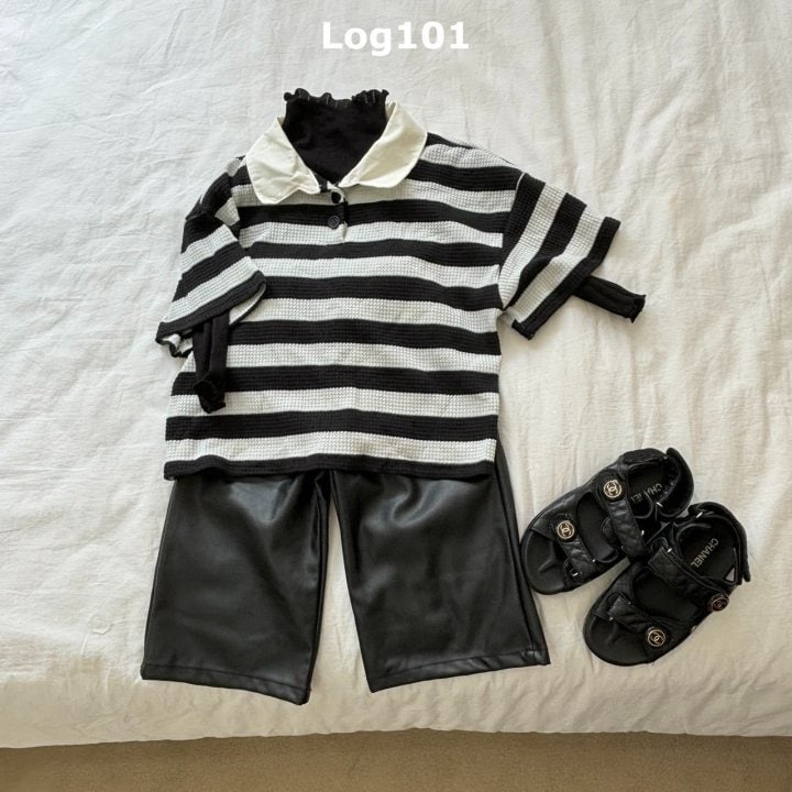 Log101 - Korean Children Fashion - #magicofchildhood - Popo Waffle Tee - 11