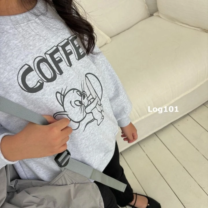 Log101 - Korean Children Fashion - #magicofchildhood - Coffee Jerry Sweatshirts - 7