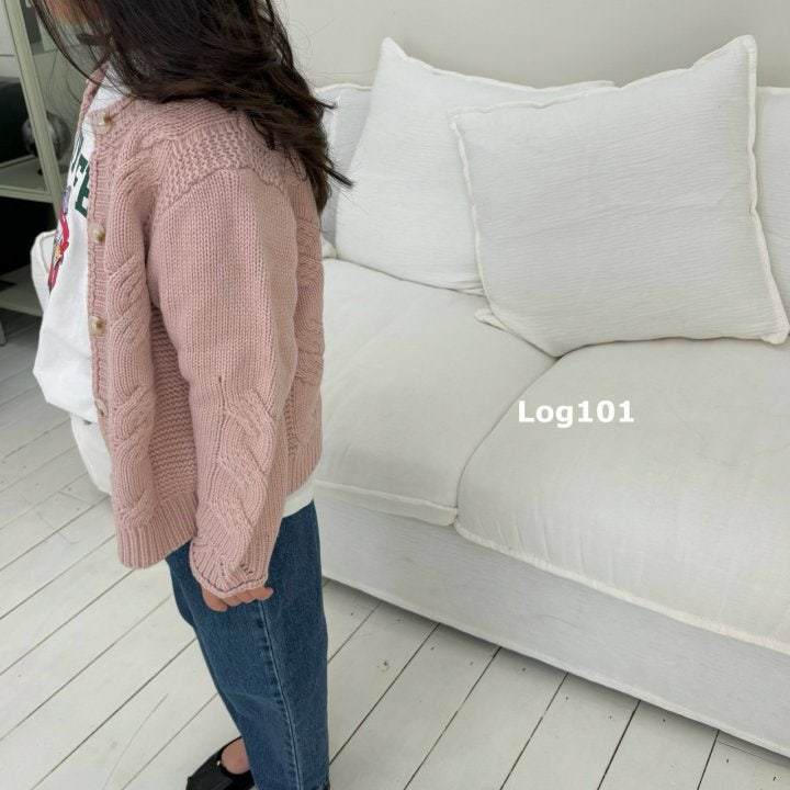 Log101 - Korean Children Fashion - #magicofchildhood - Basic Knit Cardigan - 8