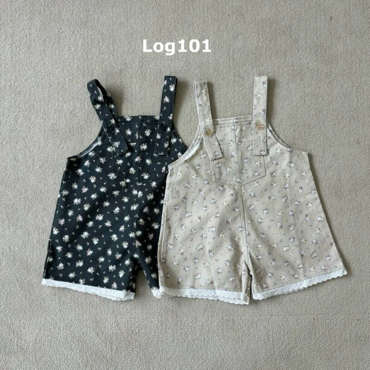 Log101 - Korean Children Fashion - #minifashionista - Cotton Suspender Pants