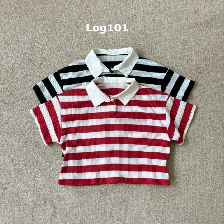 Log101 - Korean Children Fashion - #minifashionista - Popo Waffle Tee - 12