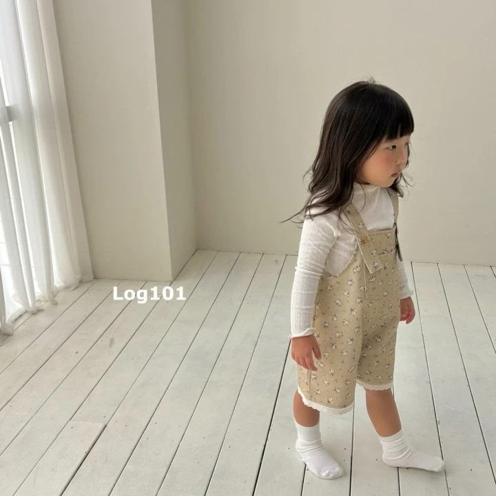 Log101 - Korean Children Fashion - #prettylittlegirls - Cotton Suspender Pants - 2