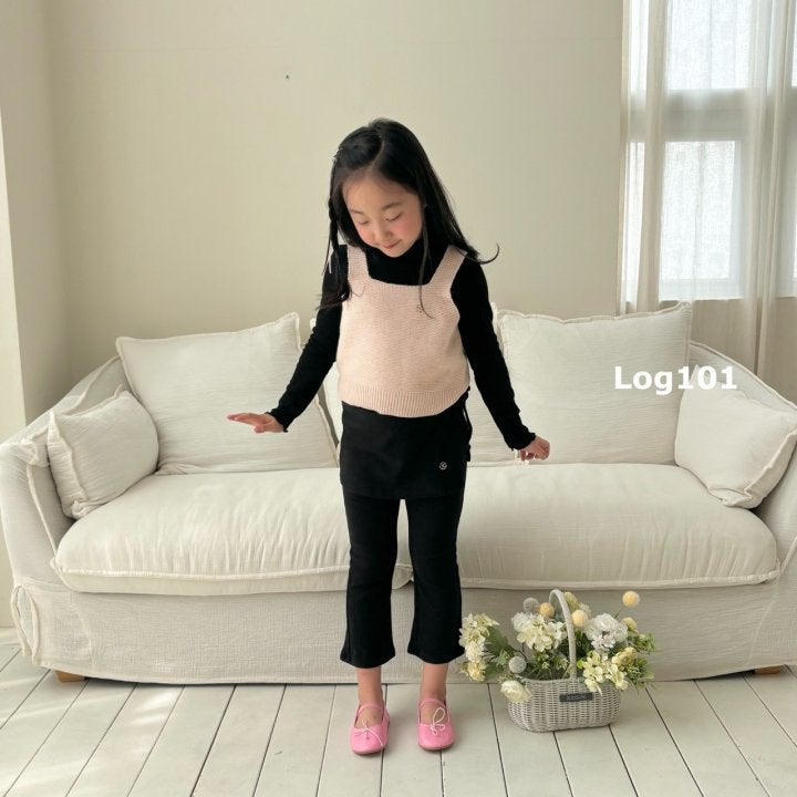 Log101 - Korean Children Fashion - #toddlerclothing - Lina Wrap Bootscut Pants - 4