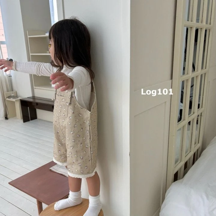 Log101 - Korean Children Fashion - #todddlerfashion - Cotton Suspender Pants - 3