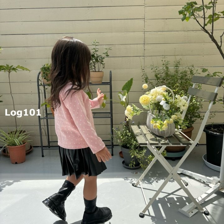 Log101 - Korean Children Fashion - #toddlerclothing - Madeline Leather Skirt - 5