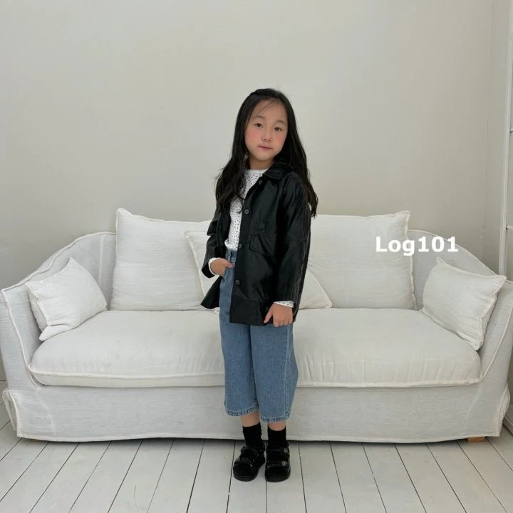 Log101 - Korean Children Fashion - #toddlerclothing - Burmuda Denim Pants - 12