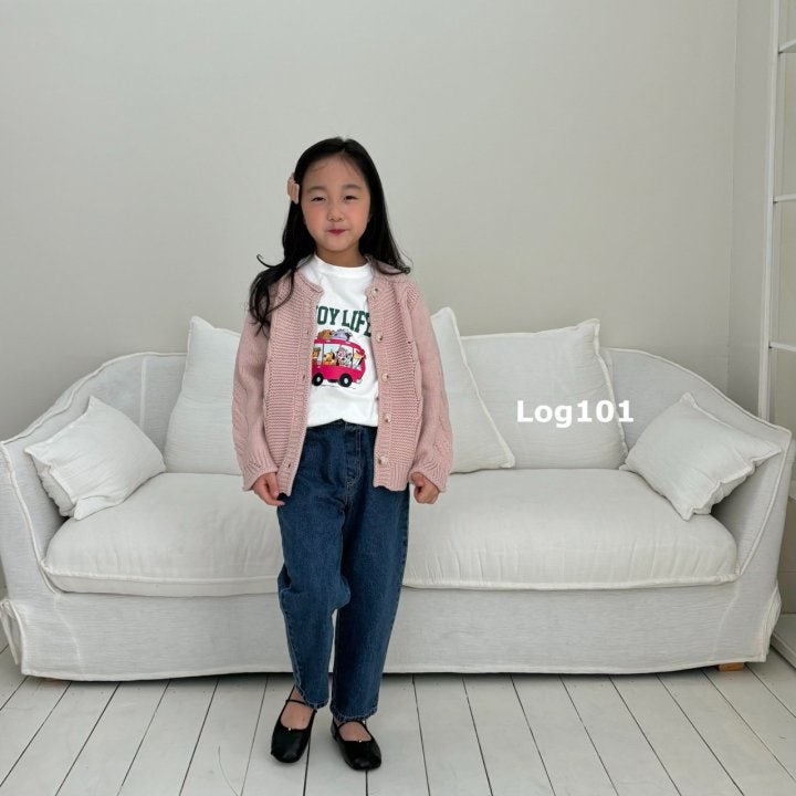 Log101 - Korean Children Fashion - #toddlerclothing - Basic Knit Cardigan - 12