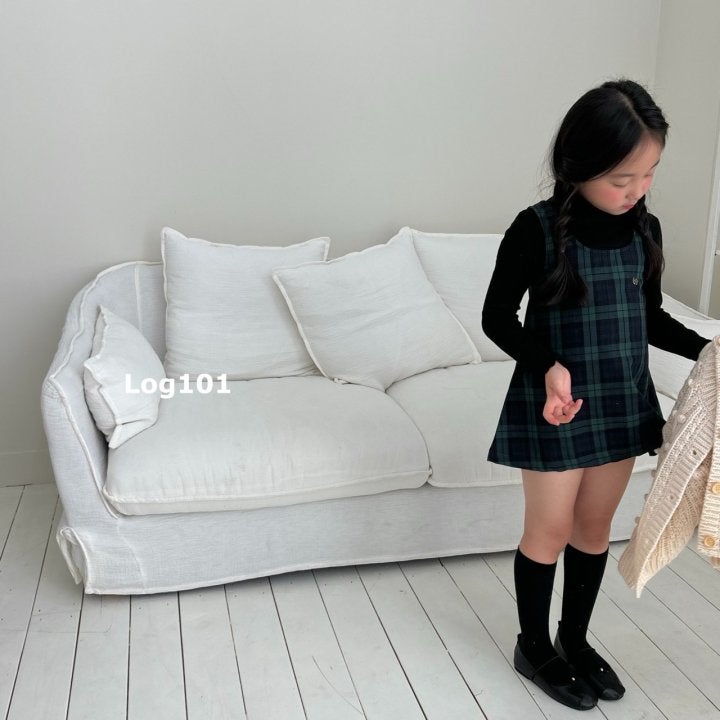 Log101 - Korean Children Fashion - #toddlerclothing - Eyelet Turleneck Tee - 9