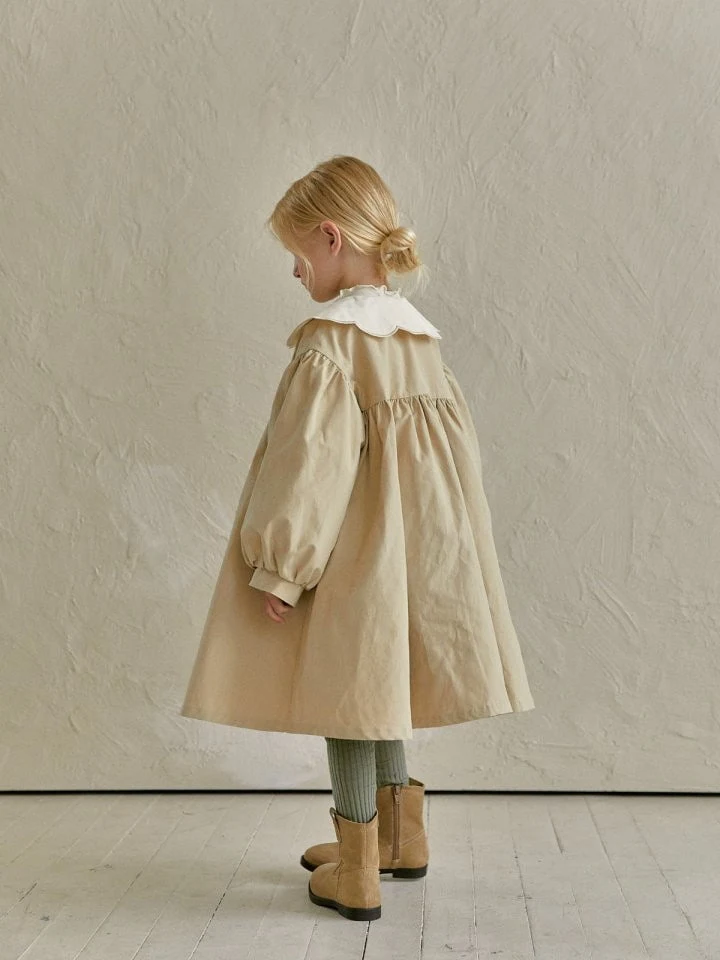 Lolobole - Korean Children Fashion - #childofig - Wave Trench Coat - 11