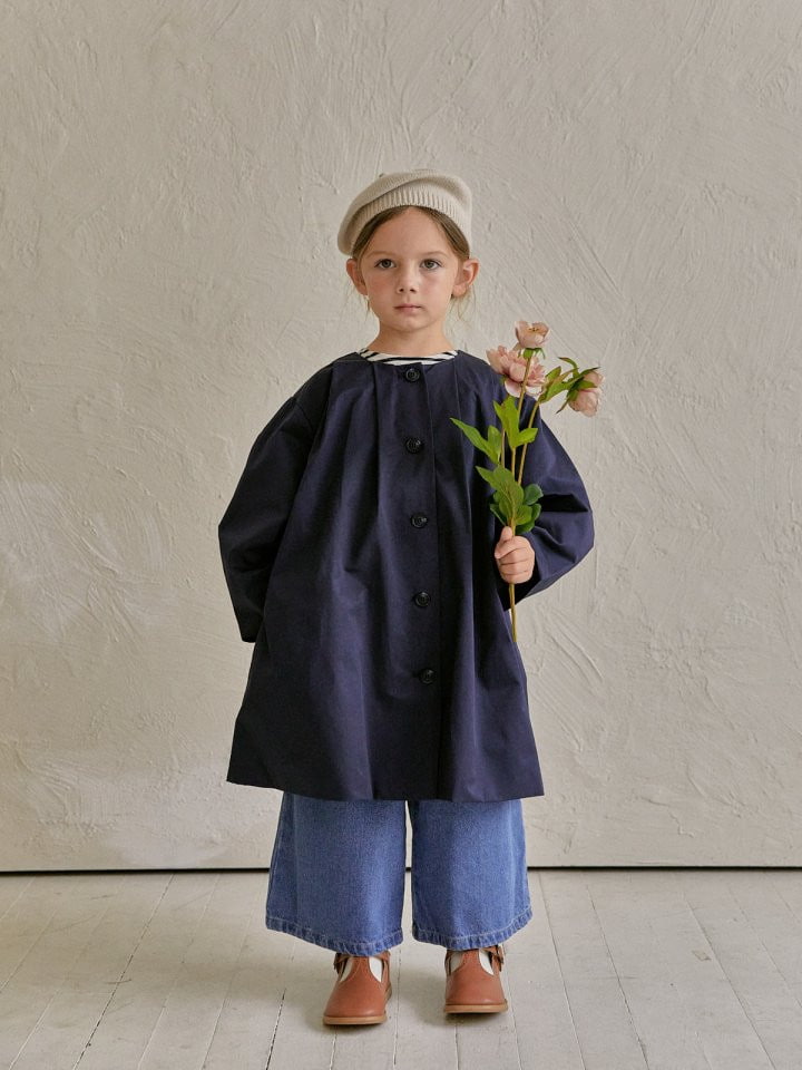 Lolobole - Korean Children Fashion - #kidsshorts - Denim Pintuck Pants - 6