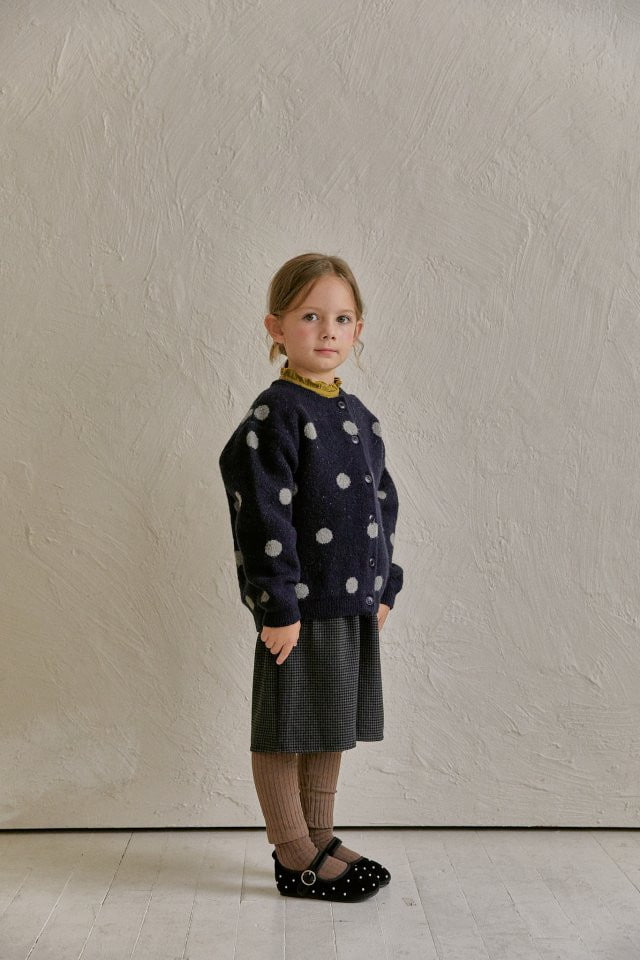 Lolobole - Korean Children Fashion - #minifashionista - Dot Cardigan - 7