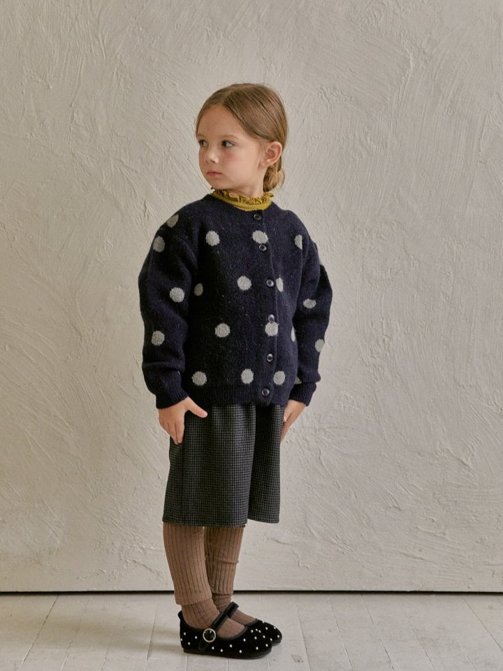 Lolobole - Korean Children Fashion - #stylishchildhood - Dot Cardigan - 11