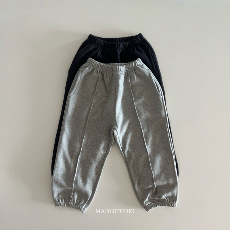 Made Studio - Korean Children Fashion - #Kfashion4kids - Pintuck Jogger Pants - 10