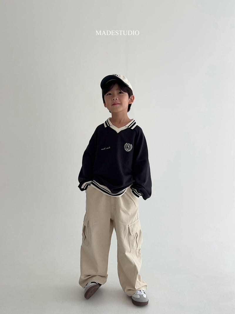 Made Studio - Korean Children Fashion - #Kfashion4kids - Cotton Cargo Pants - 7