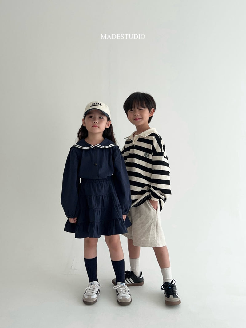 Made Studio - Korean Children Fashion - #Kfashion4kids - Sailor Blouse - 6