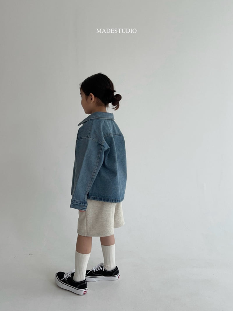 Made Studio - Korean Children Fashion - #kidzfashiontrend - Denim Jacket - 4