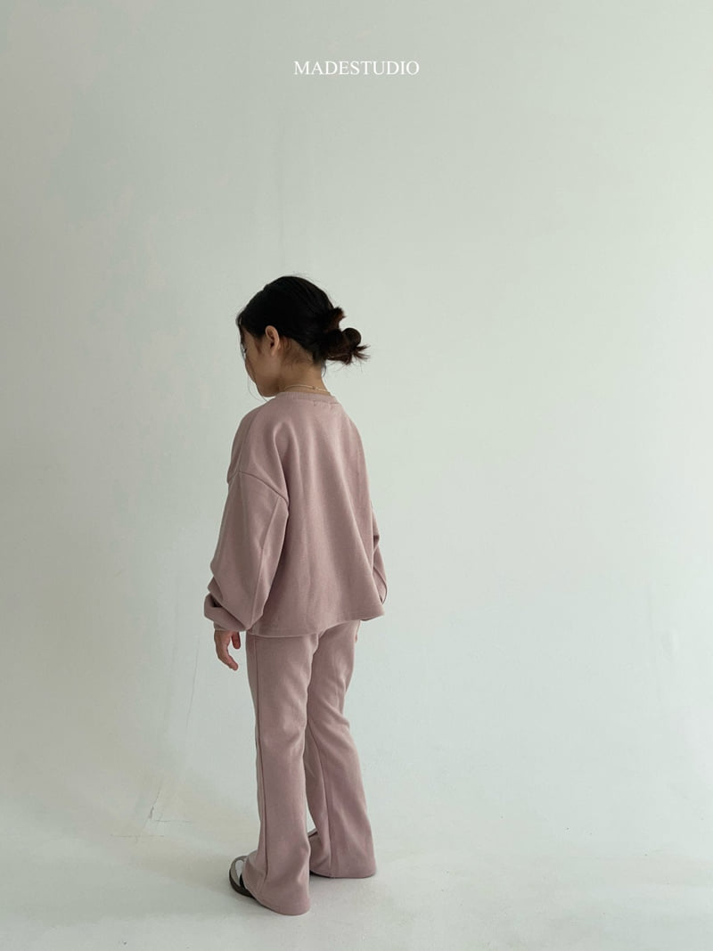 Made Studio - Korean Children Fashion - #childofig - Pintuck Bootscut Pants - 9