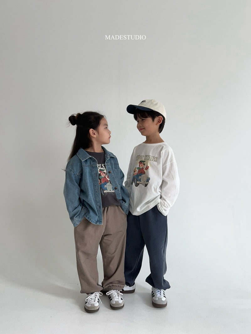 Made Studio - Korean Children Fashion - #childofig - Cartoon Tee - 3