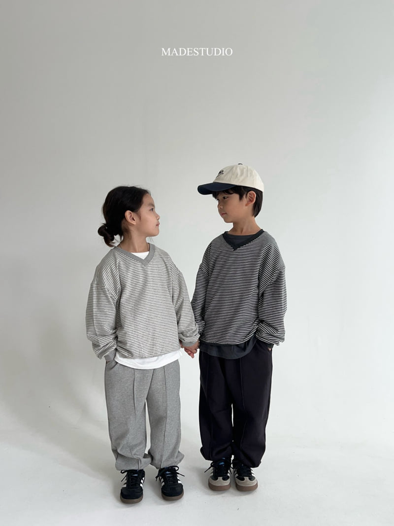 Made Studio - Korean Children Fashion - #childofig - Pintuck Jogger Pants - 2