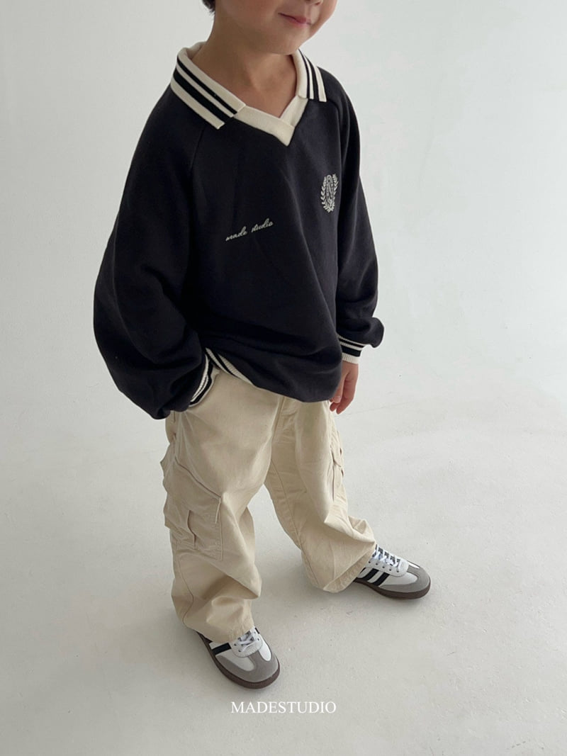 Made Studio - Korean Children Fashion - #childofig - Cotton Cargo Pants - 12