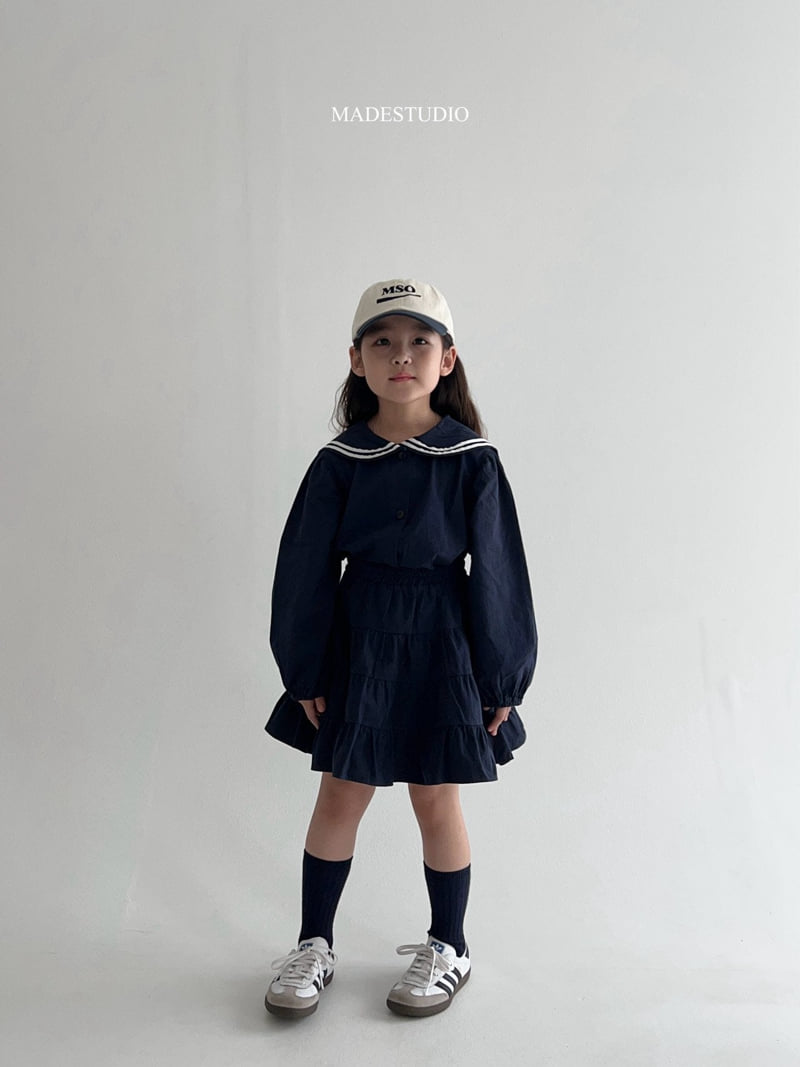 Made Studio - Korean Children Fashion - #childofig - Sailor Blouse - 11