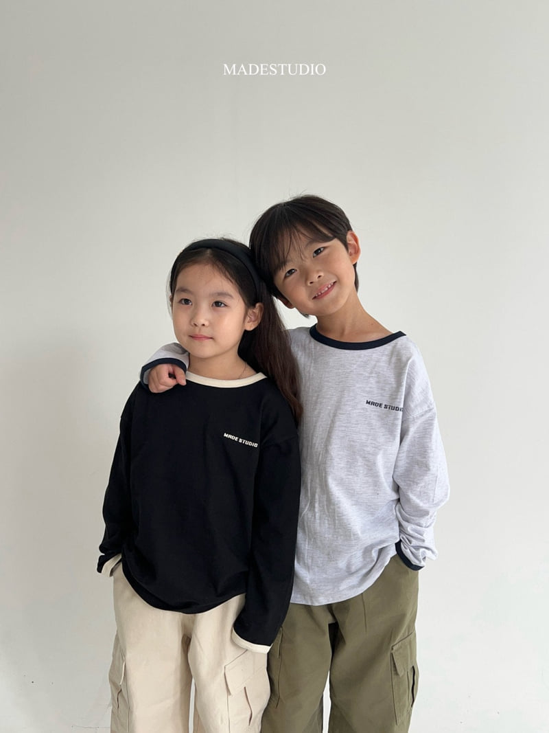 Made Studio - Korean Children Fashion - #childofig - Made Colored Tee - 5