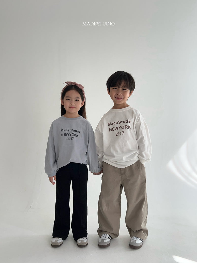 Made Studio - Korean Children Fashion - #childofig - New York Basic Tee - 2