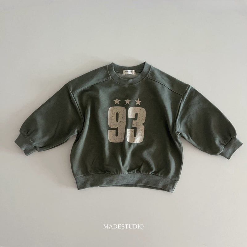 Made Studio - Korean Children Fashion - #childofig - 93 Pigment Sweatshirts - 9